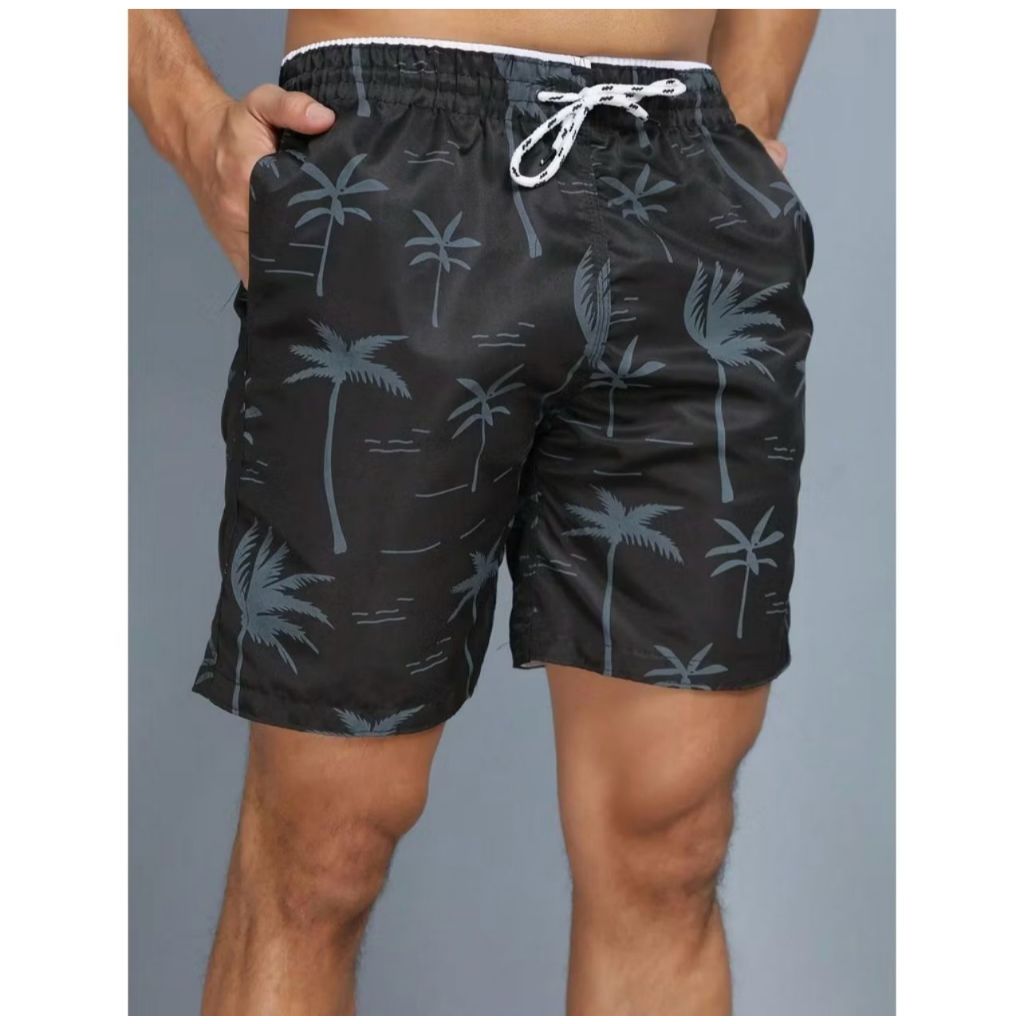 Bermuda Short Tactel Masculino Mauricinho Secagem Rápida Com Bolsos E Cordão em Oferta na Shopee