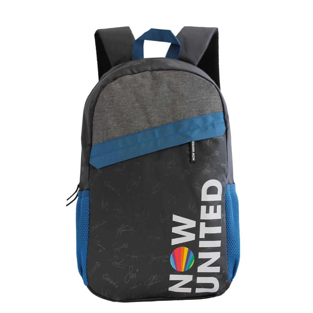 Mochila Now United Original P/ Notebook Menino Menina Mochila Costa