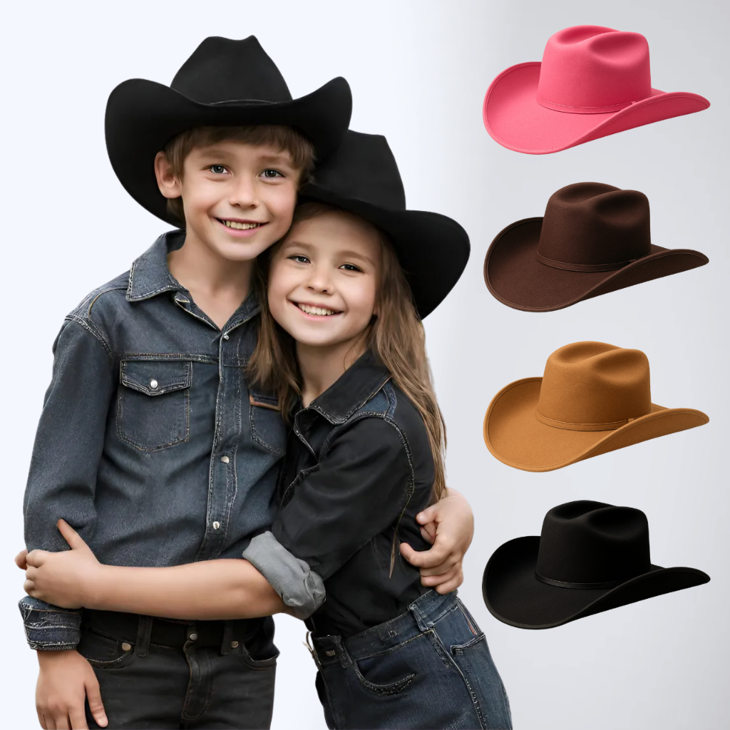 Chapéu Country Infantil 6 á 15 anos Cowboy Rodeio Festa Junina São João