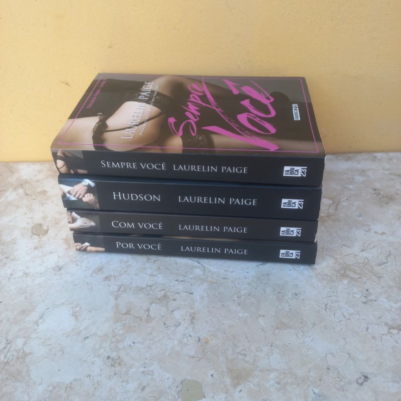coleção livro  laurelin  paige sempre você Hudson com você