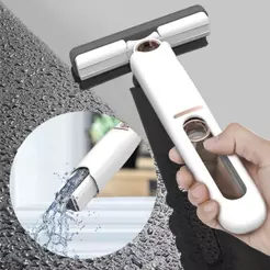 Mini Rodo Esfregão Absorvente Portátil Limpeza Multifuncional Banheiro Cozinha