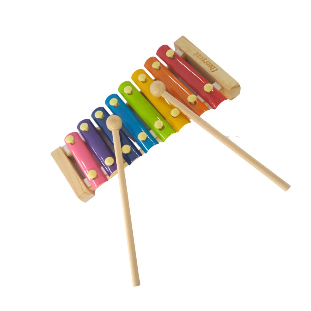 Xilofone liverpool brinquedo educativo infantil para crianças escolar pedagógico 8 notas ou 12 notas - presente natal em Oferta na Shopee