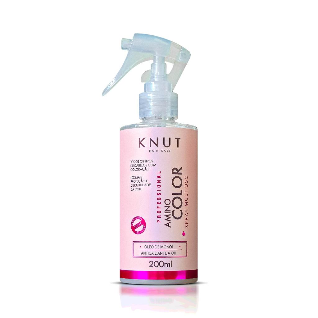 Spray Multifuncional Capilar Knut Amino Color 200ml - Beauty