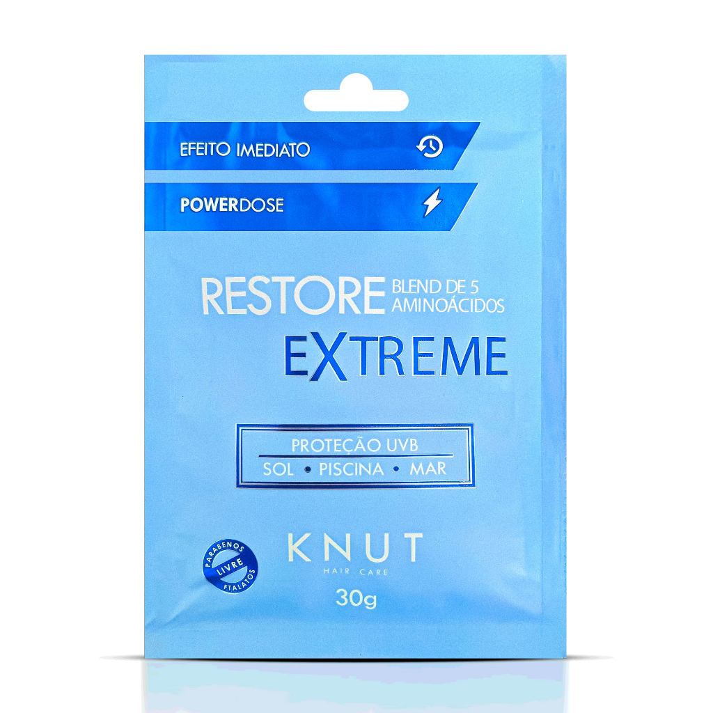 Sache Extreme Powerdose Knut Restore 30g Reconstrução Capilar em Oferta na Shopee