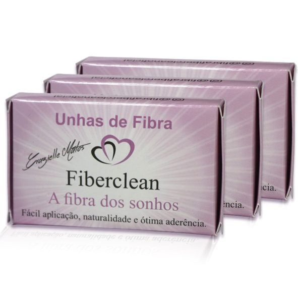 Caixa De Fibra De Vidro Fiberclean c 100 Unidades Alongamento Extensão de Unhas. em Oferta na Shopee