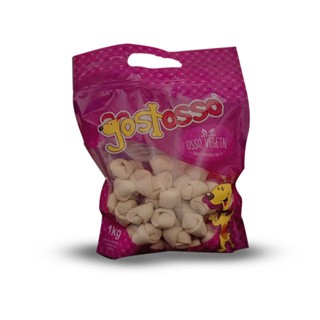 Osso nó P 3/4 vegetal Gostosso 1Kg em Oferta na Shopee