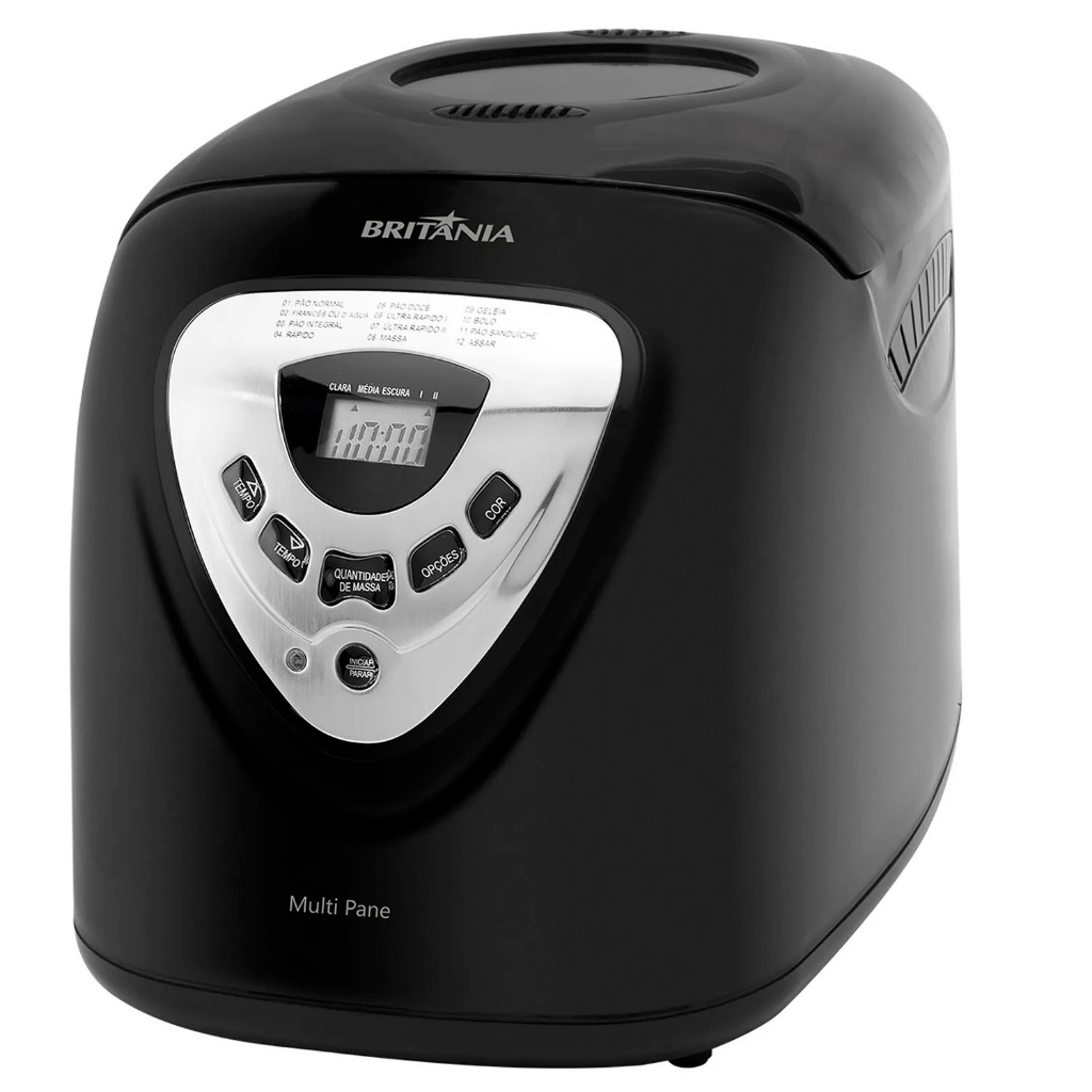 Panificadora Automática 12 Programações Britânia Multipane
