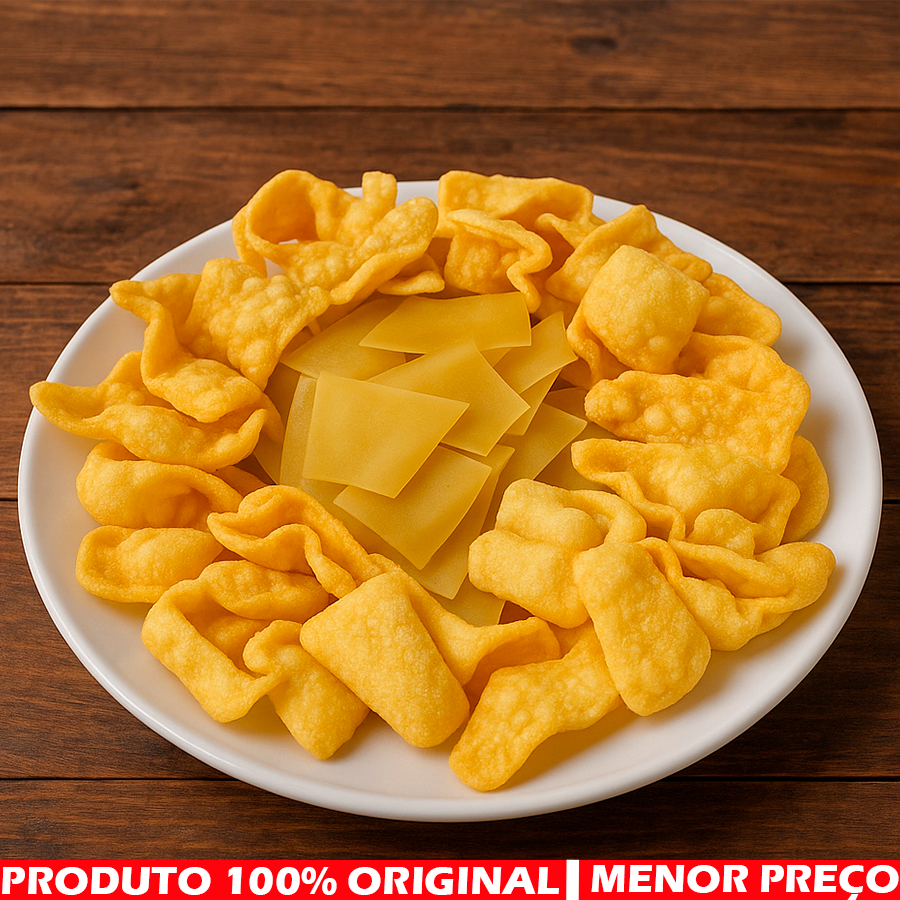 Pururuca Lisa Para Fritar 1kgs, 500g, 250g Pallets De Trigo Aperitivo Saboroso Crocante Crua Envio Imediato... em Oferta na Shopee