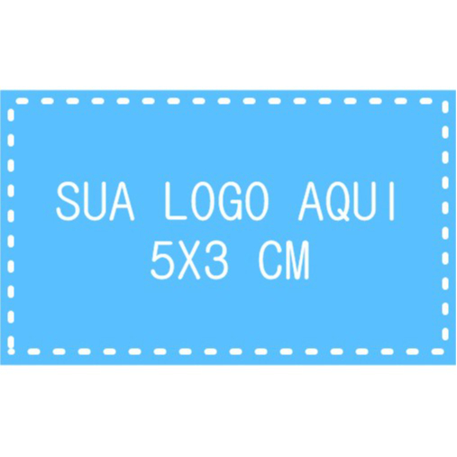 Adesivos Retangular Com Sua Logo 5x3 Cm