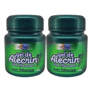 Kit C/ 2 Gel Massageador Alecrin Super Refrescante Bell Corpus 100g em Oferta na Shopee