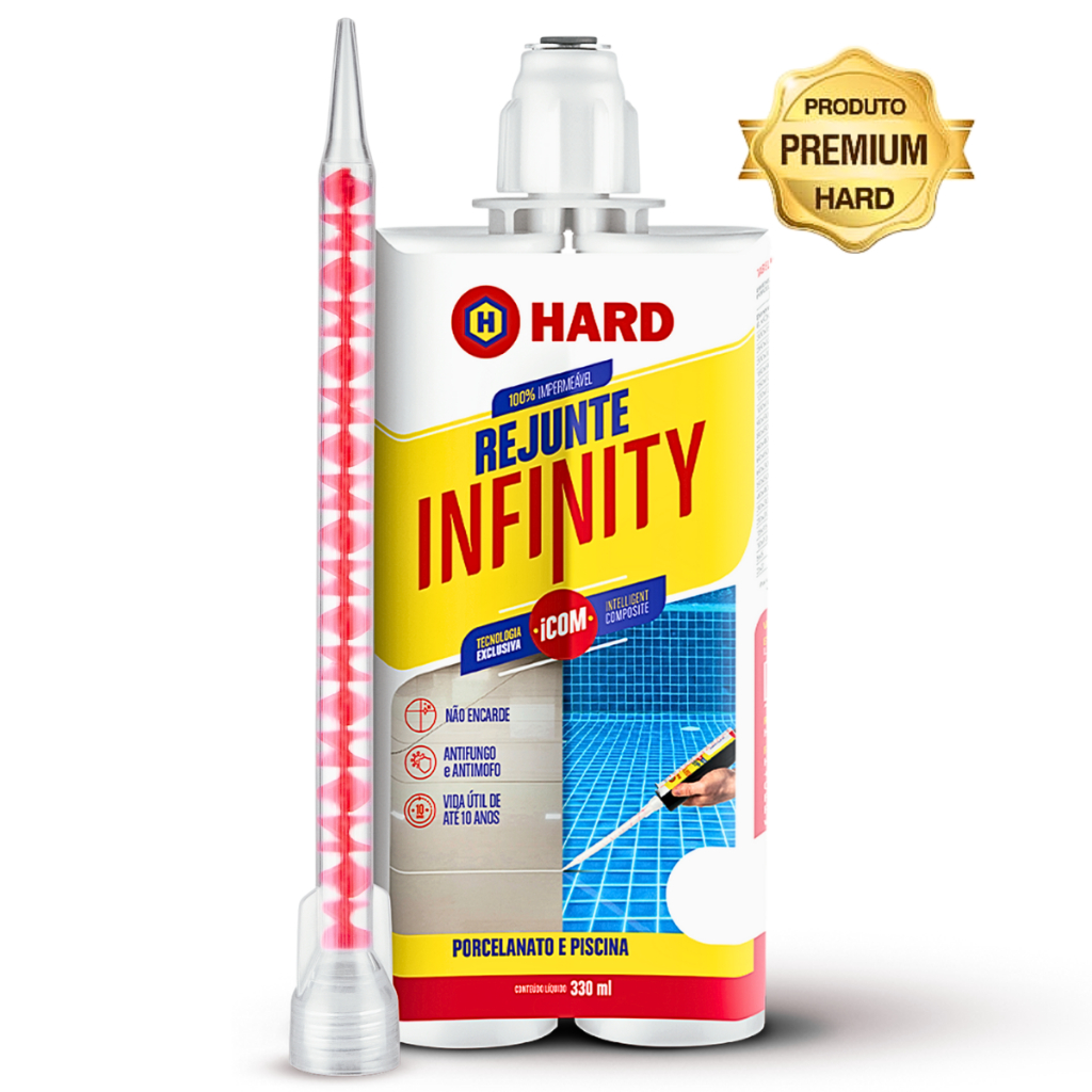 Rejunte Infinity Hard p/ Todos os tipos de pisos - Diversas Cores
