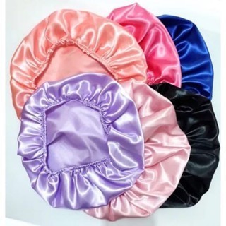 KIT 2 Touca De Cetim - Touca Para Dormir De Seda -Touca Anti Frizz- Hidrata Cabelo