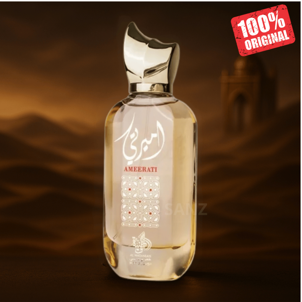 Perfume Árabe Ameerati Al Wataniah Eau De Parfum Original 100ml Unissex EDP - LACRADO