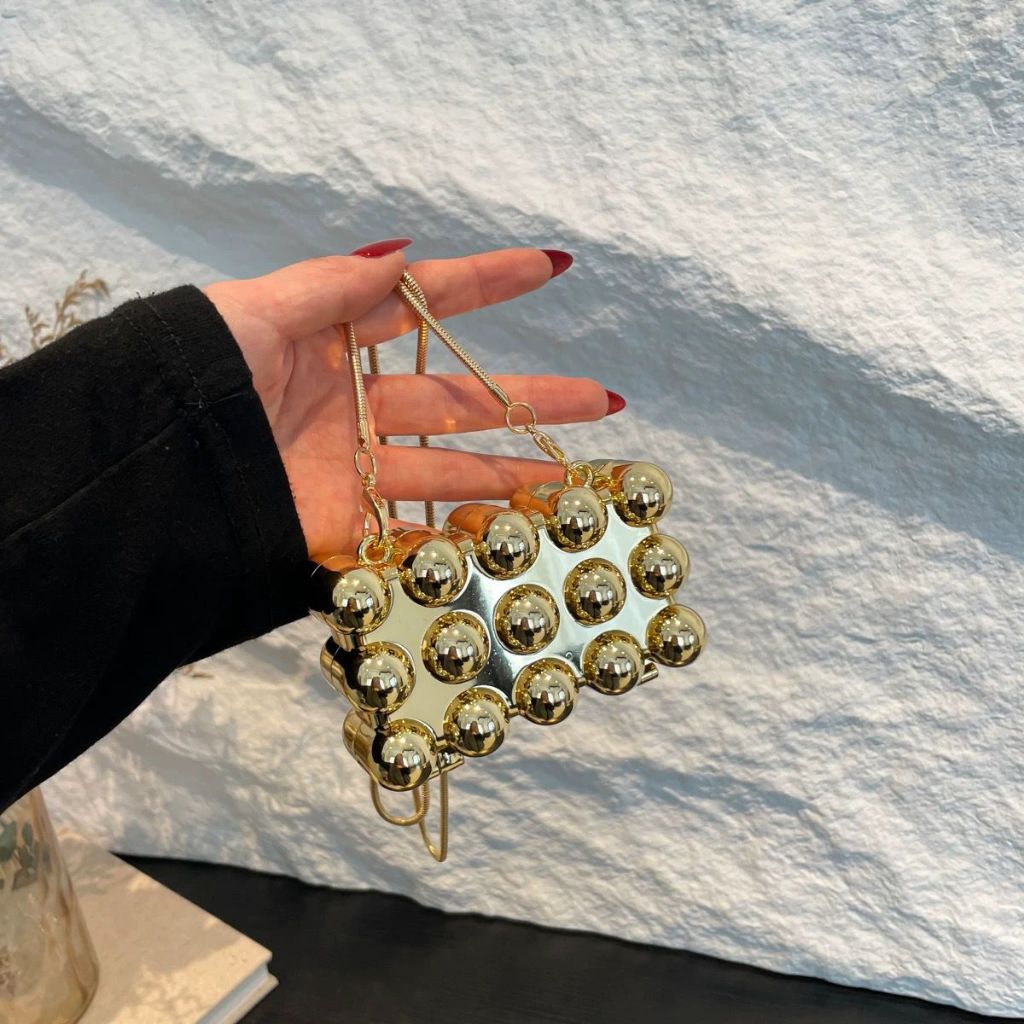 Nova Bolsa Feminina Mini Bag Clutch de Festa Mesclada em Acrílico bolsa transversal#L050(L087) em Oferta na Shopee