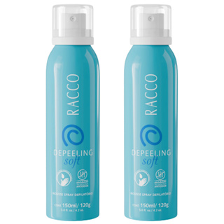 2 Mousse Depeeling Soft Racco Depilação Sem Cheiro Creme Depilatório Spray 150ml Rápido Original em Oferta na Shopee