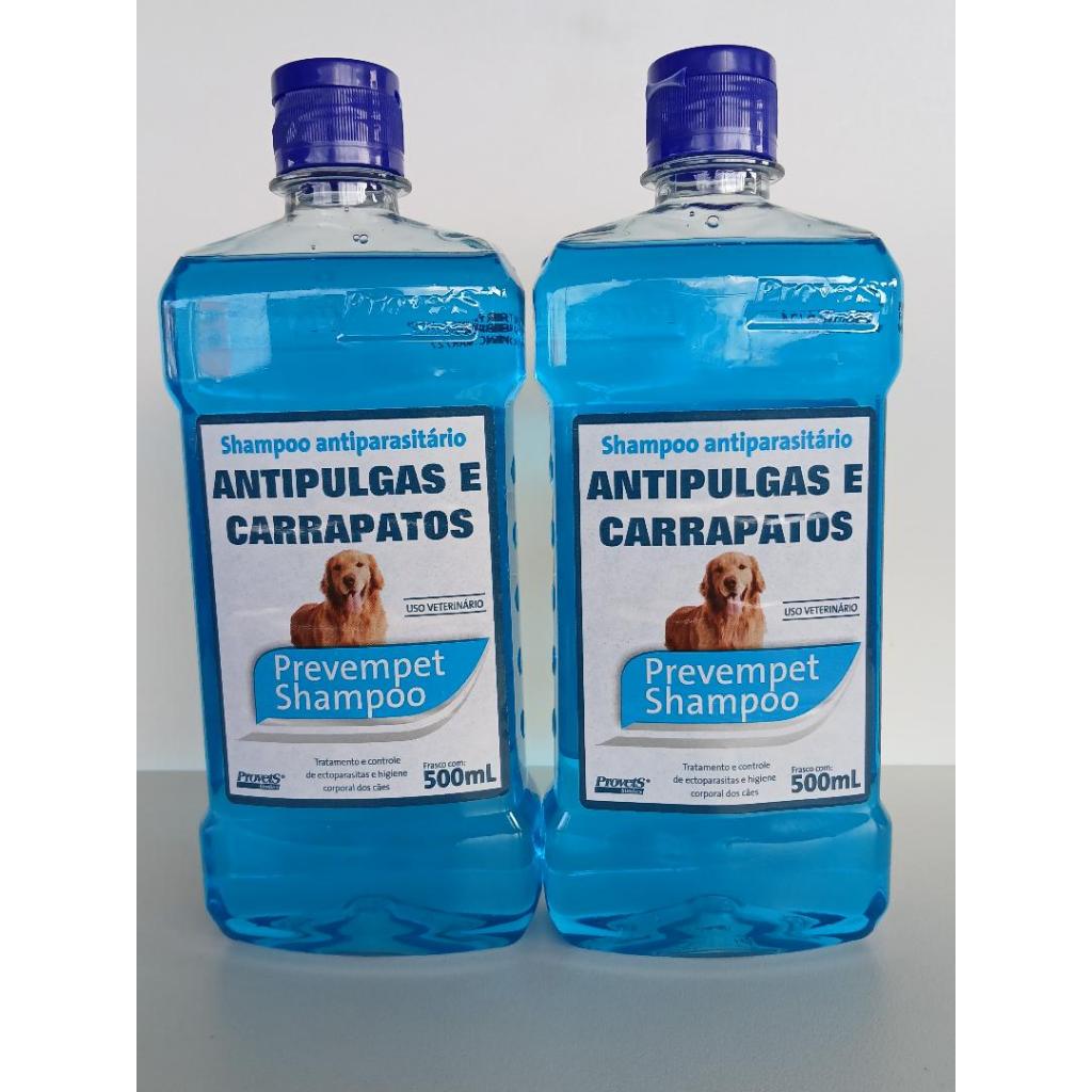 2 Unidades De Shampoo Antipulgas e Carrapatos Prevempet (1 litro ) em Oferta na Shopee