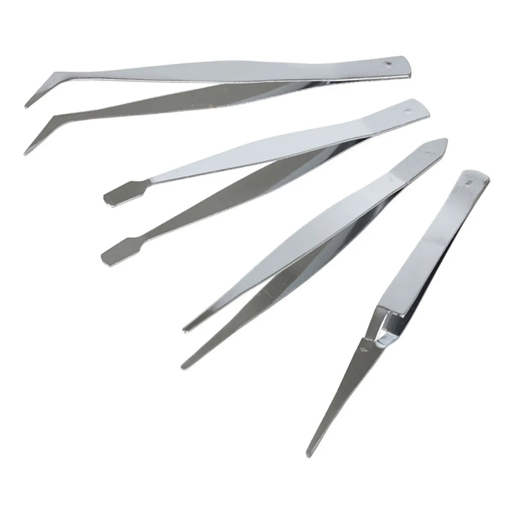 Jogo 04 Pinças Costura Mosaico Fuxico Artesanato Uso Geral em Oferta na Shopee