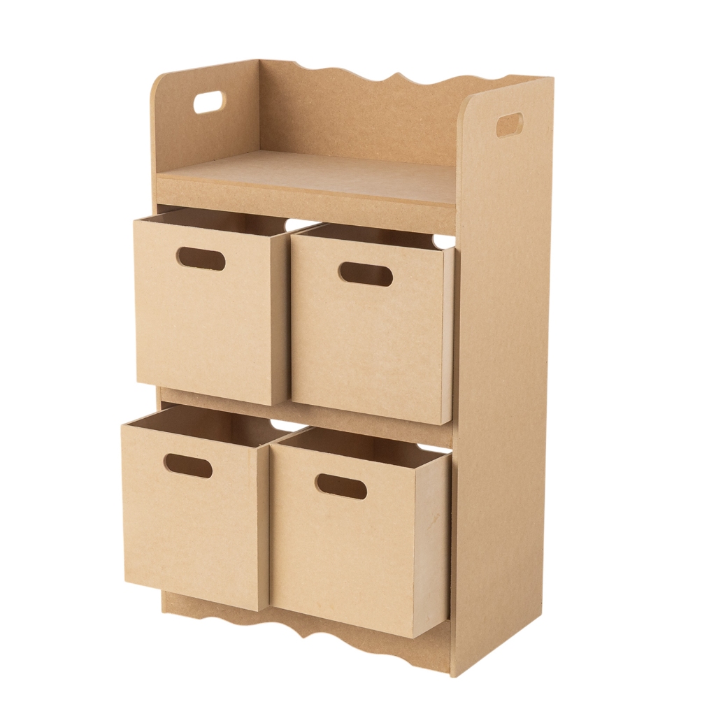 Organizador Brinquedo Infantil com 4 caixas CORAÇÃO ou SIMPLES multiuso em Oferta na Shopee