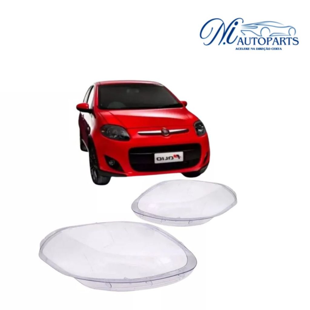 Par de lente farol de Palio Attractive 2012 2013 2014 2015 2016 em Oferta na Shopee