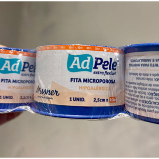 Fita Micropore Branca 2,5cmx10m - Kit 06 Unidades em Oferta na Shopee