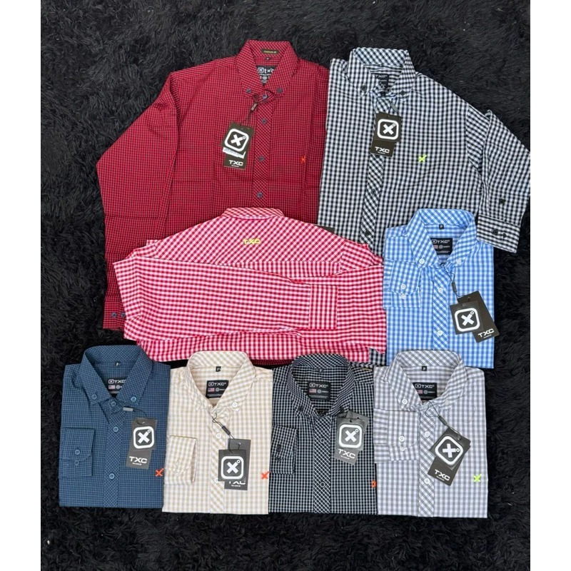 Camisa social manga longa country rodeio em Oferta na Shopee