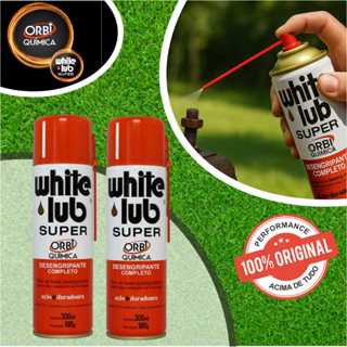 KIT 2 Unidades Óleo Desengripante White Lub Super Orbi Lubrificante Multiuso 300ml em Oferta na Shopee