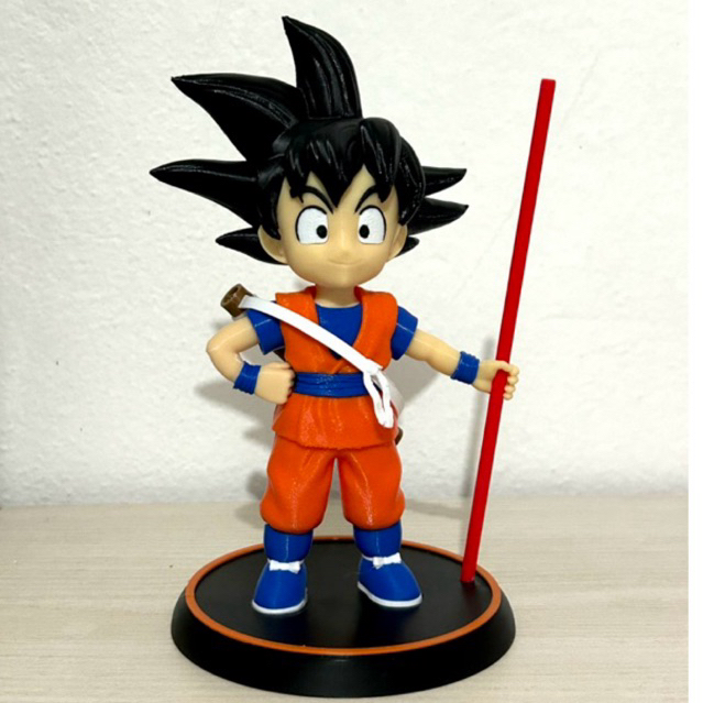 Boneco Goku Criança Dragon Ball Action Figure Geek Anime Colecionável