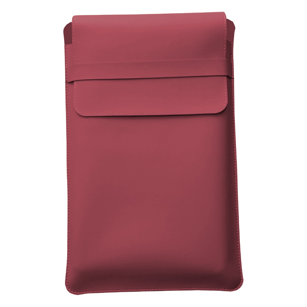 Case Pasta Capa para Notebook Couro Sintético Bordô