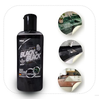 Revitalizador de Granito e Mármore Porcelanato Escuros Realça Cor Black To Black Brilho Envio Rápido em Oferta na Shopee