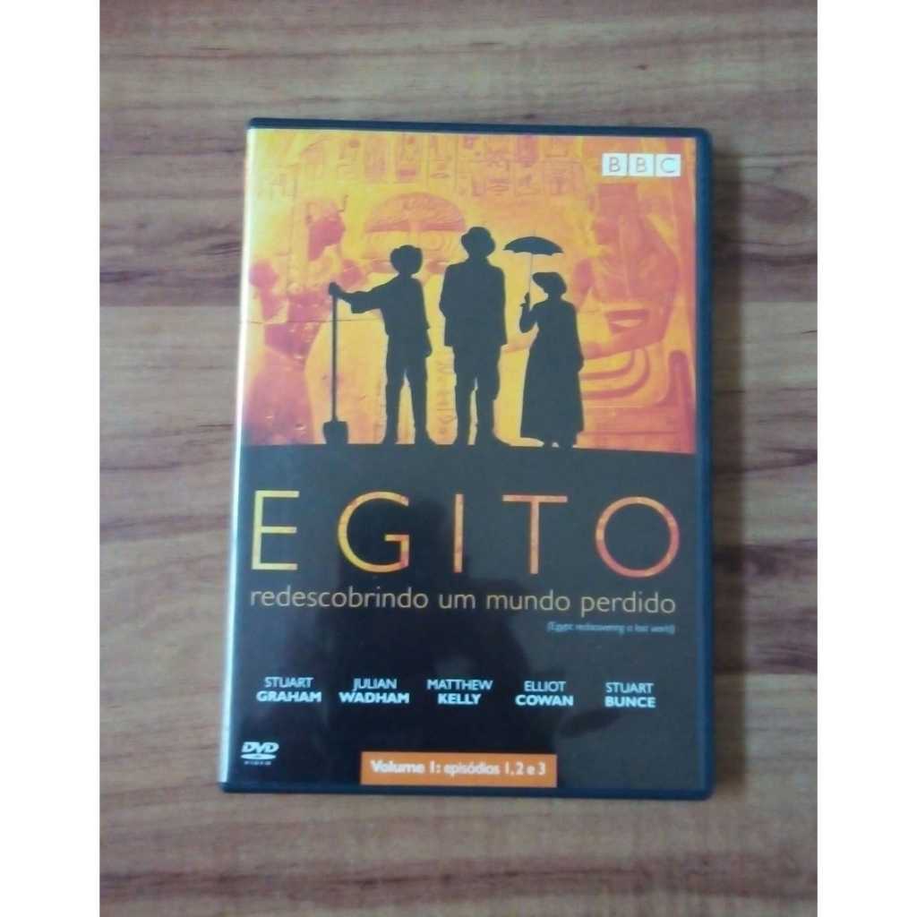 DVD l Egito - Redescobrindo Um Mundo Perdido - Volume 1