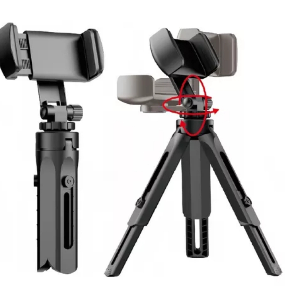 Tripé De Celular Camera e Webcam Suporte Universal Antiderrapante De Mesa Suporte de Vídeo Chamada