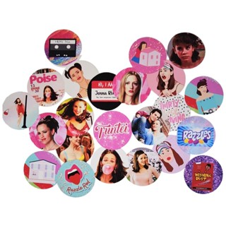 Apliques ou Adesivo De repente 30 Anos 2000 Y2K Jenna Rink para decorar forminhas, toppers, latinhas, caixinhas, tubete em Oferta na Shopee