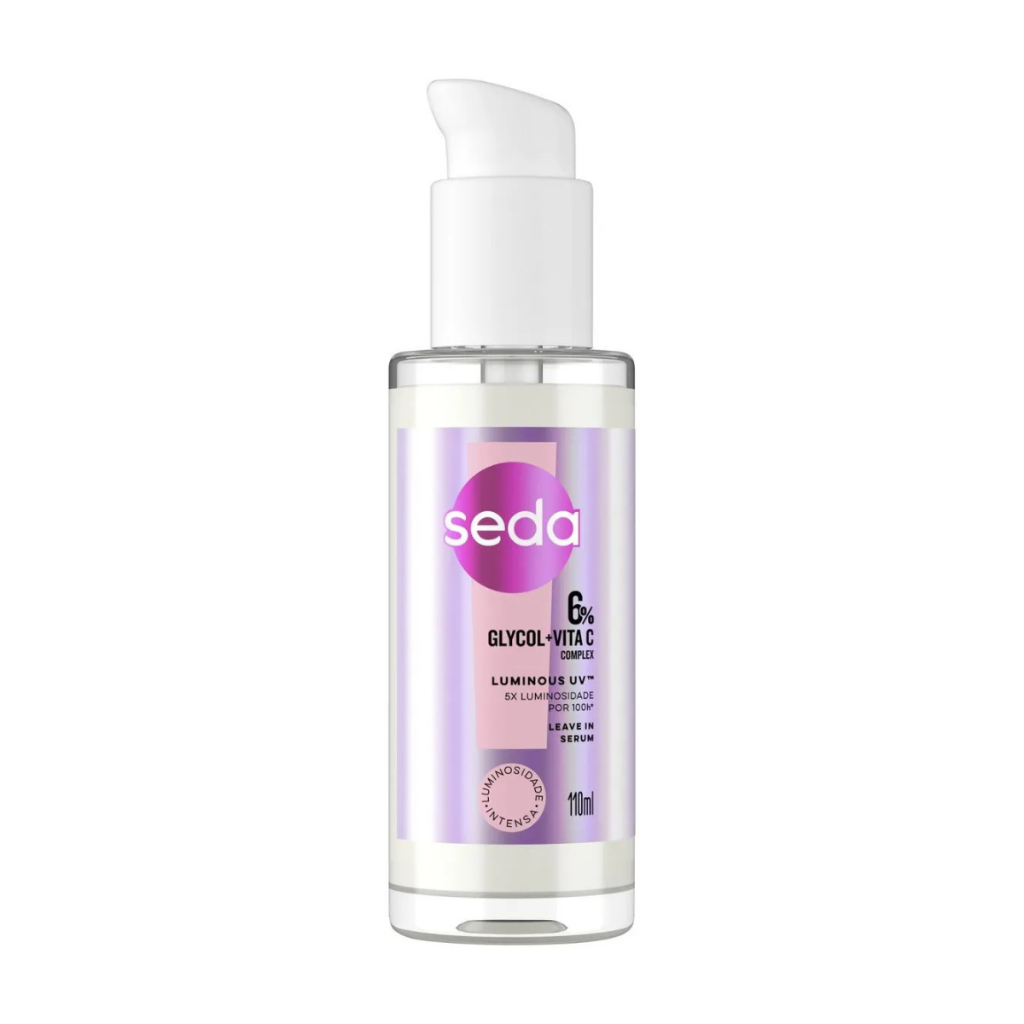 Leave-In Serum Seda Luminous Uv Com 110ml em Oferta na Shopee