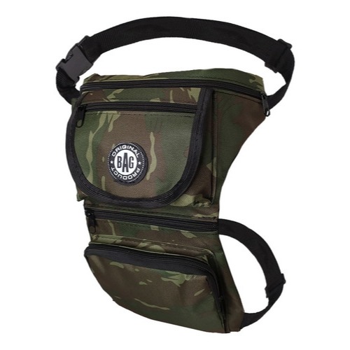 Pochete Cartucheira Bag De Perna Masculina Uso Diversos em Oferta na Shopee