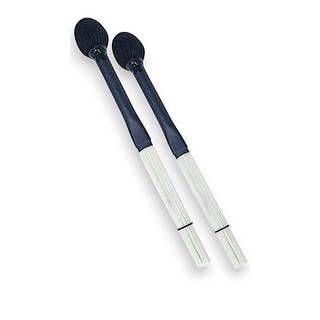 Kit 2 Baquetas/vassourinha De Fibra Para Cajon