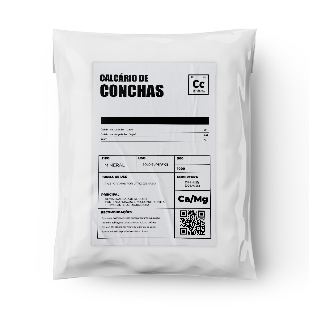 Calcário de Conchas - Fertilizante orgânico para solo em Oferta na Shopee