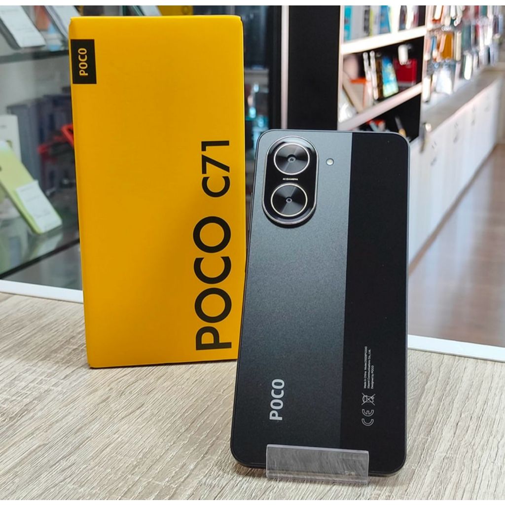 Celular Smartphone Xiaomi Poco C71 Xiaomi Global 128GB 4GB RAM/ Câmera 32MP/ Dual SIM - LA...
