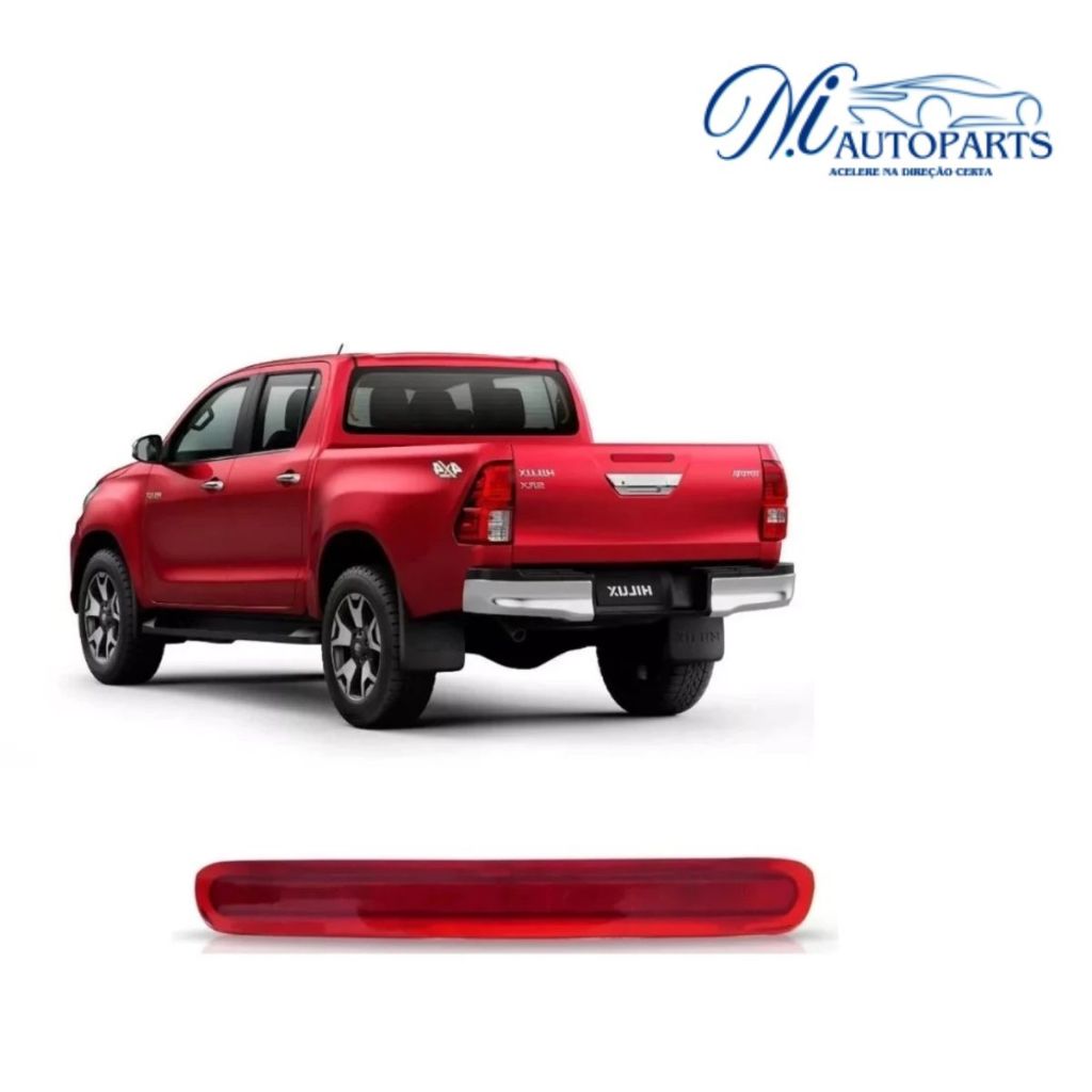 Lanterna Break Light Hilux 2016 17 18 19 2020 2021 2022 2023 Tampa Traseira