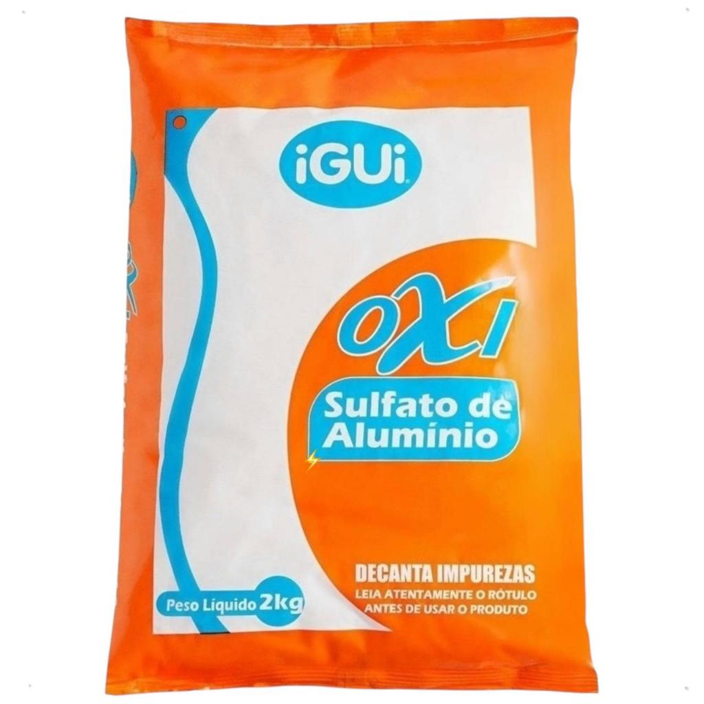 Sulfato De Alumínio Decantador Igui 2kg Para Piscinas De Água Verde Piscinas Fibra Vinil Concreto em Oferta na Shopee
