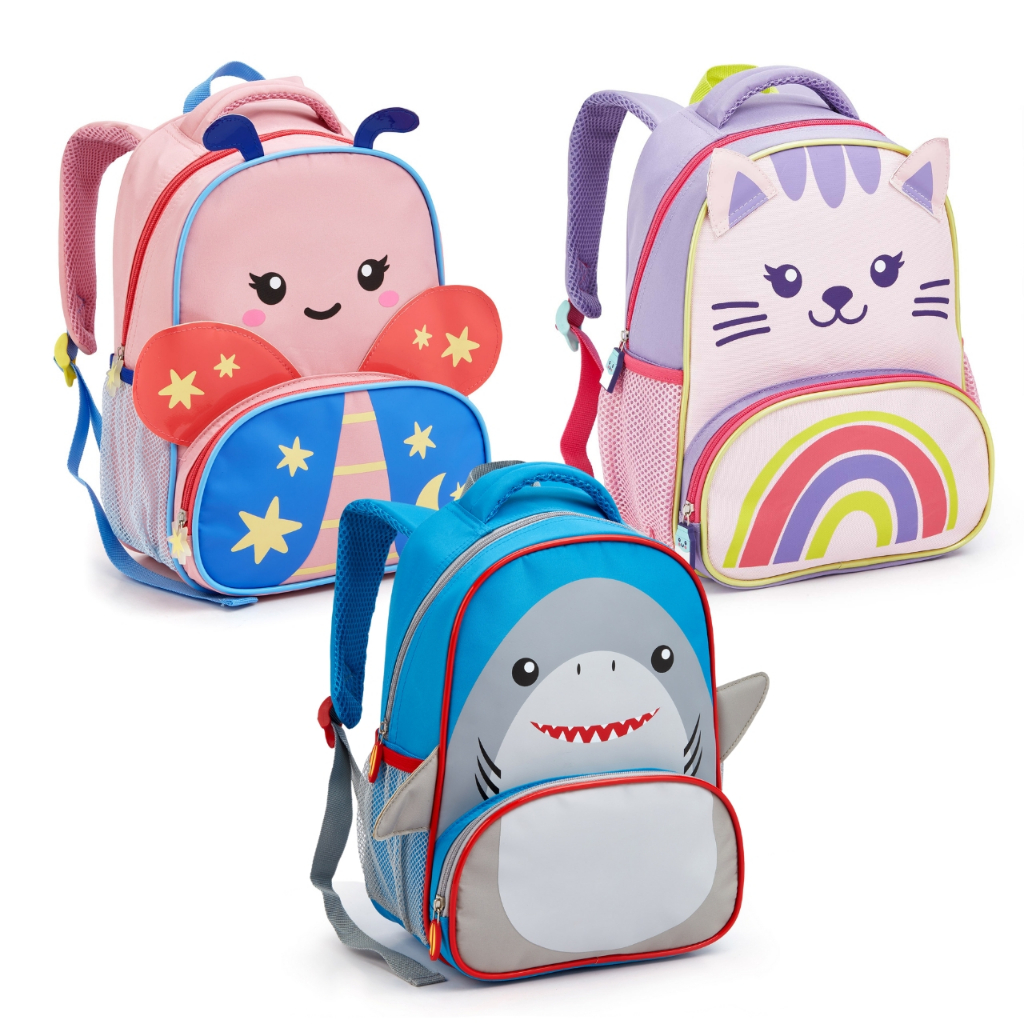 Mochila Infantil Menina Menino Passeio Creche Bolsa Infantil de Bichinhos