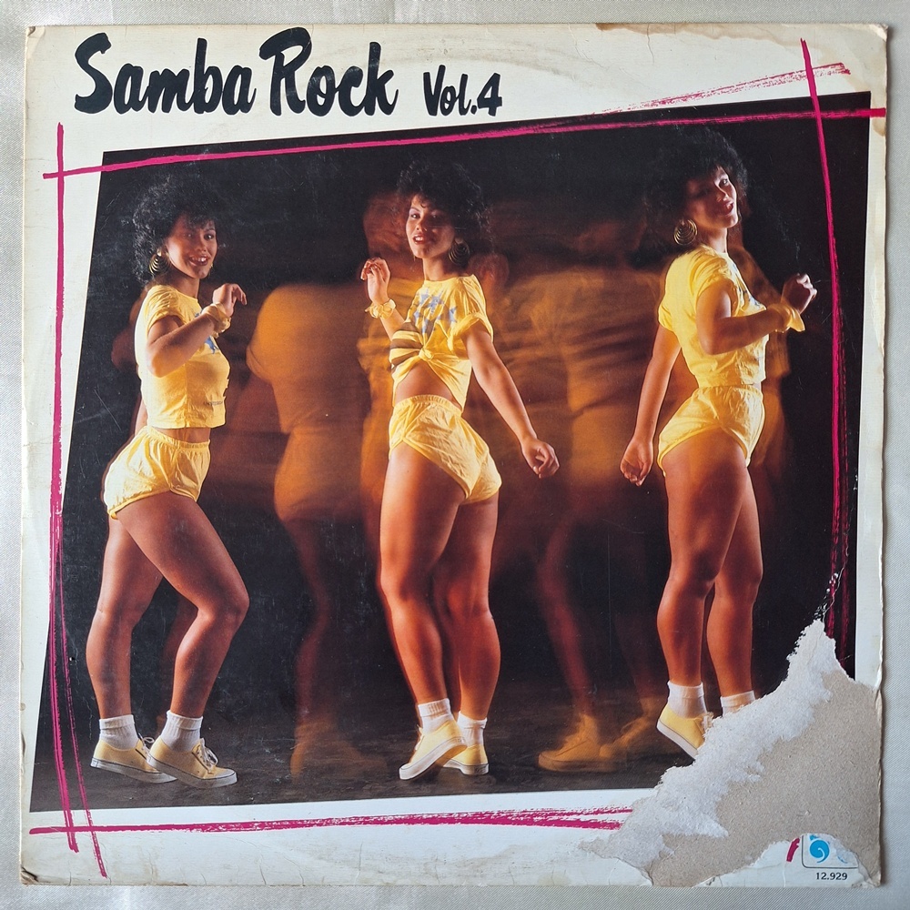 DISCO DE VINIL LP - VÁRIOS – SAMBA ROCK VOL. 4 (1987)