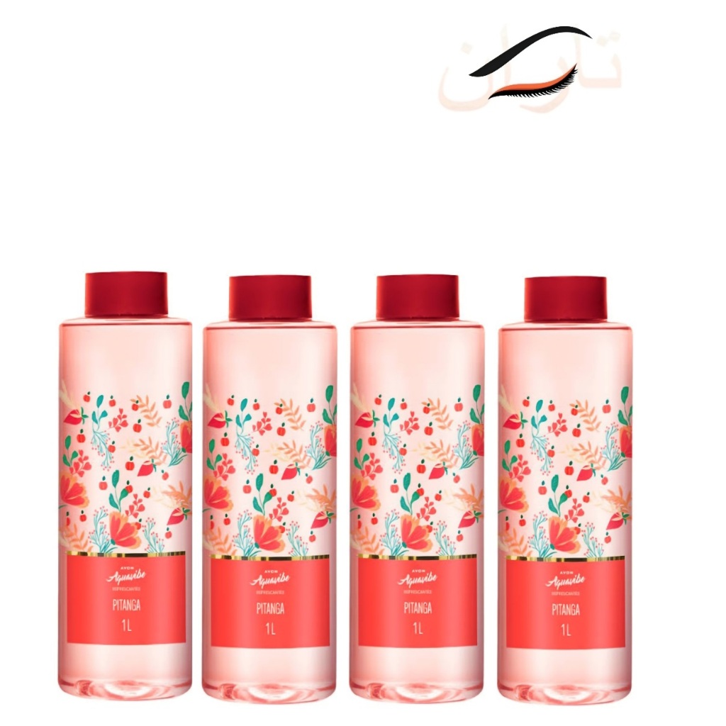 Kit c/4un.: Acquavibe Colônia Avon Pitanga 1 Litro