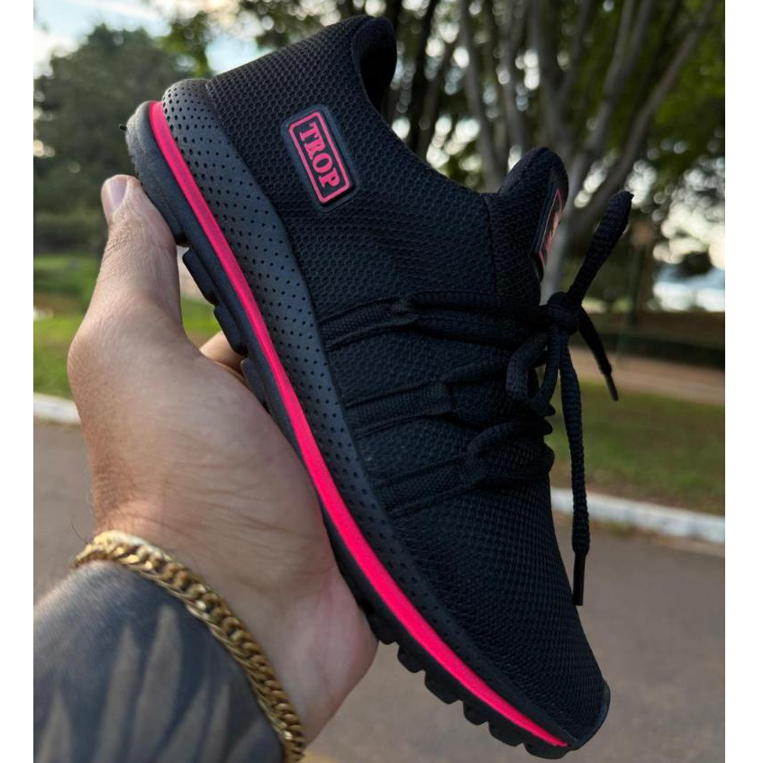 Tênis F1 Trop Feminino Casual Confortável  Academia Caminhada Dia a Dia em Oferta na Shopee