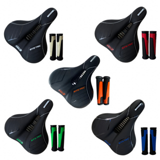 Banco Selim Bicicleta GTS Elastômero Extra Beach Big Macio Confortável Com Manopla em Oferta na Shopee