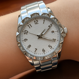 Relógio Feminino Resistente a Água De Aço Inoxidável Casual em Oferta na Shopee