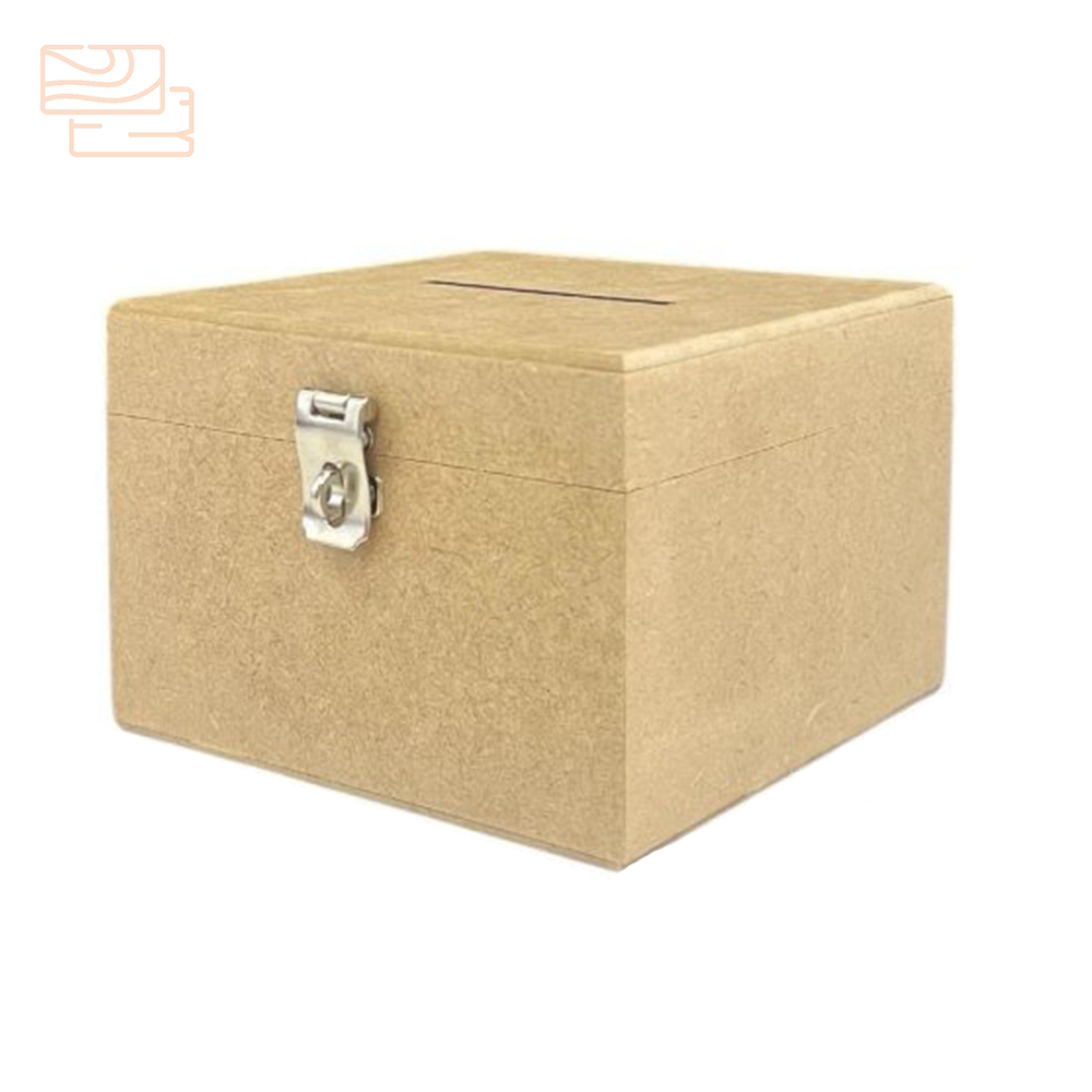 Cofre Com Fecho de metal Urna arrecadação cofrinho em Oferta na Shopee