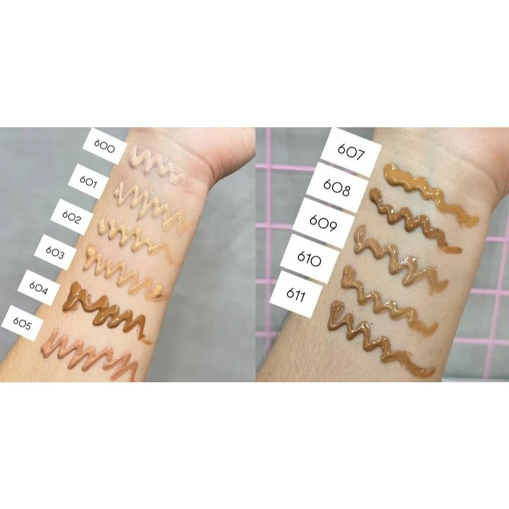 Base  Líquida  Alta Cobertura RAINHA DAS BASES 18 cores MAX LOVE escolha sua cor