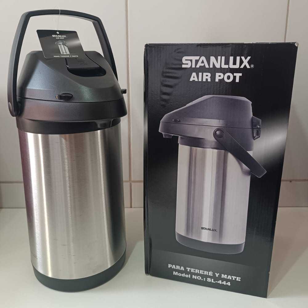 Garrafa Térmica inox 4L Tereré garrafa termica para café água cerveja mantenha quente e frio 4 em Oferta na Shopee