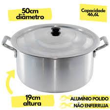 CAÇAROLA HOTEL NUMERO 50 CM em Oferta na Shopee