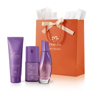 Presente Natura Luna Fascinante colônia 75 ml, creme hidratante corporal 125 ml desodorante corpora kit mae namorados